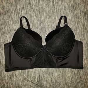 Torrid Curve Push-Up Plunge Bra Black